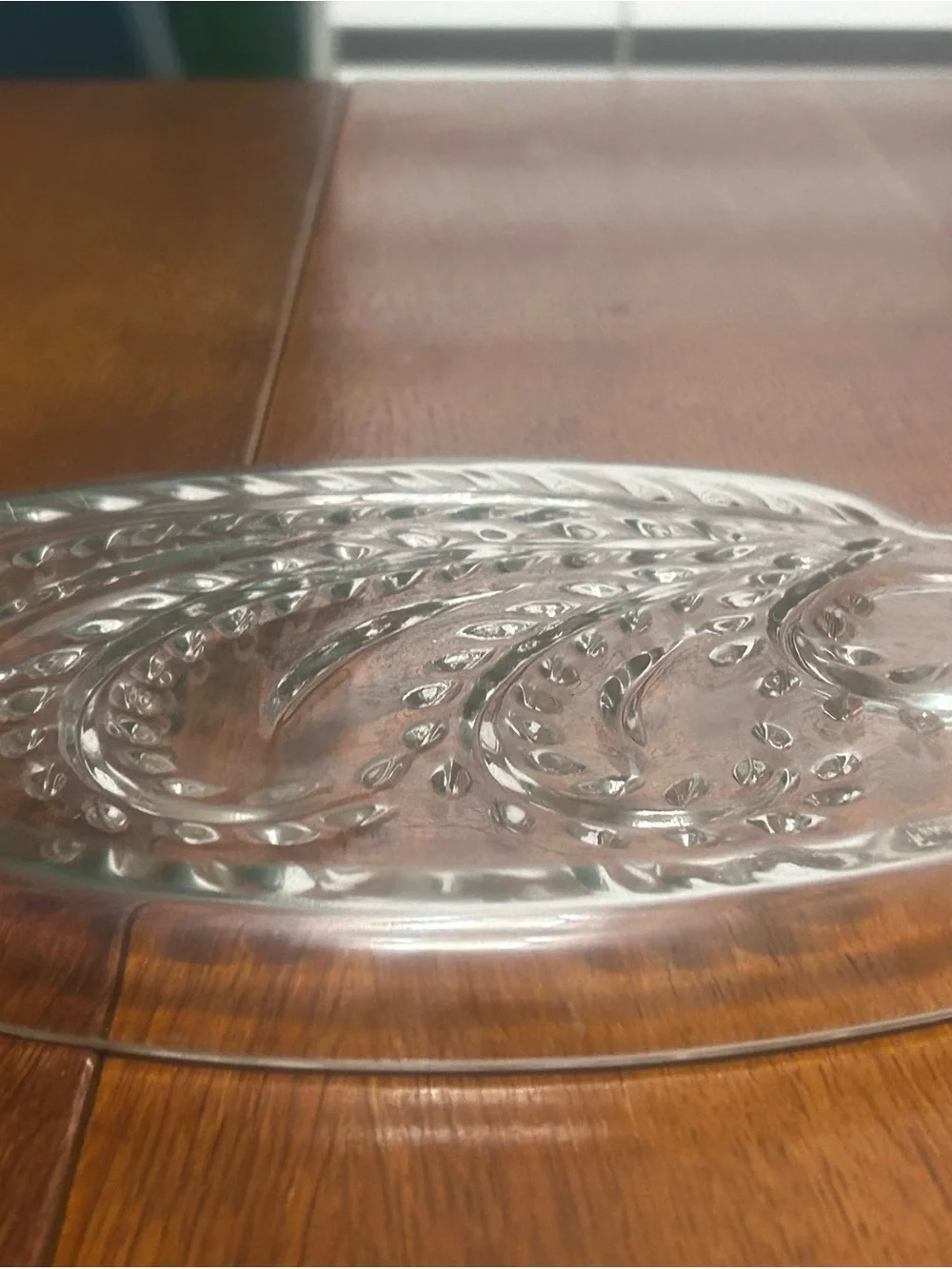 Vintage luncheon glass plate and cup